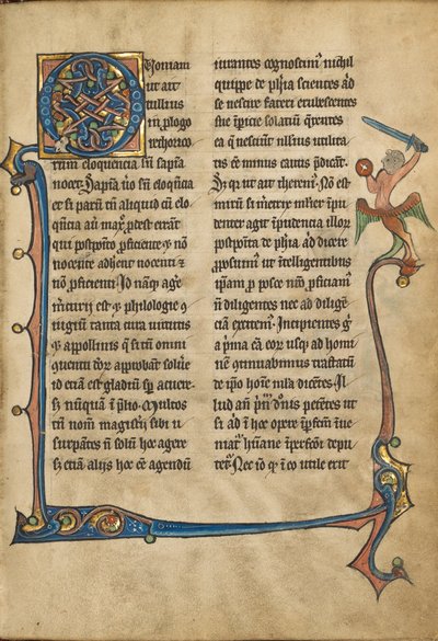 Decorated Initial Q by Unbekannt Unbekannt